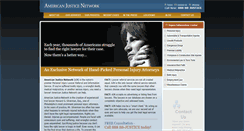 Desktop Screenshot of americanjusticenetwork.com